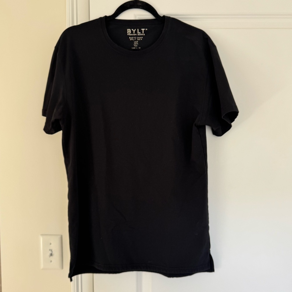 BYLT Basics Classic Black Tee